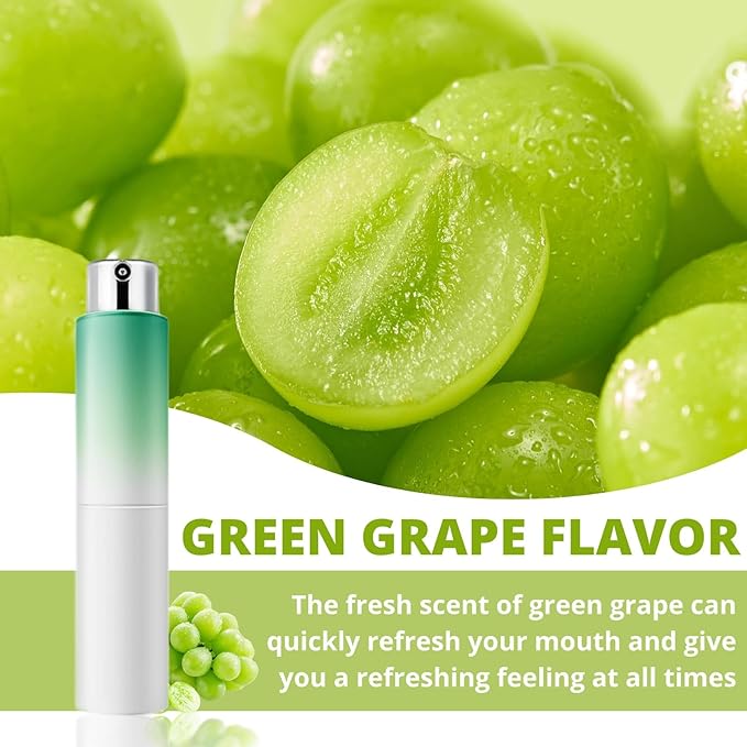 3 Bottles Oral Breath Spray, Mint Breath Spray Natural Breath Freshener, Natural Fresh Breath Freshener Spray Removes Bad Breath, Bad Breath Treatment for Adults Oral Odor Care