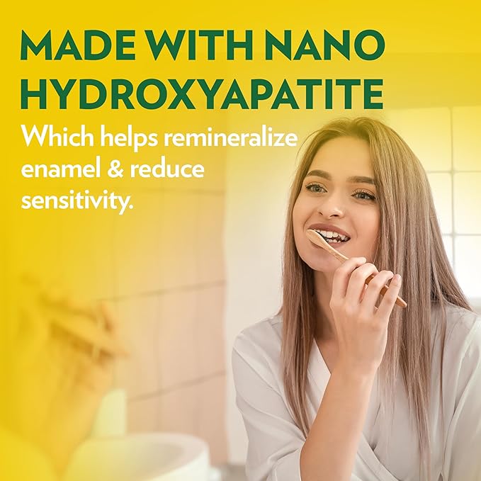 Toothpaste Tablets – Wintergreen | Nano Hydroxyapatite Toothpaste Tablets Chewable | Fluoride Free l 350 Tabs