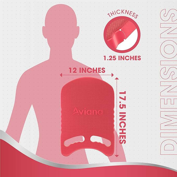 Kickboard Adult & Youth Swim Buoy Aid Leg Kick Exercise Training Float for Swimming Pool or Open Water Foam Equipment | High Buoyancy | Non-Slip | EVA Material & BPA Free