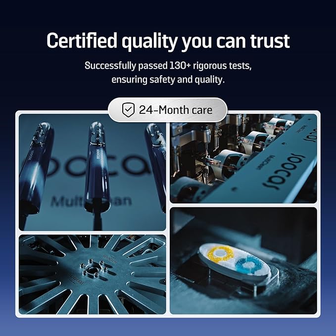 Soocas NEOS II - Electric Toothbrush with Water Flosser, Sonic Electric Toothbrush for Adults, Cordless Water Flosser for Travel, Portable Oral Irrigator, Up to 100% Plaque Removal, Pearl White