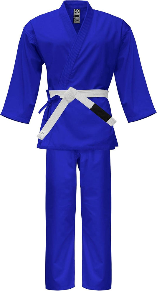 Light Weight Karate Uniform Gi - Kids Adults Unisex Belt Included