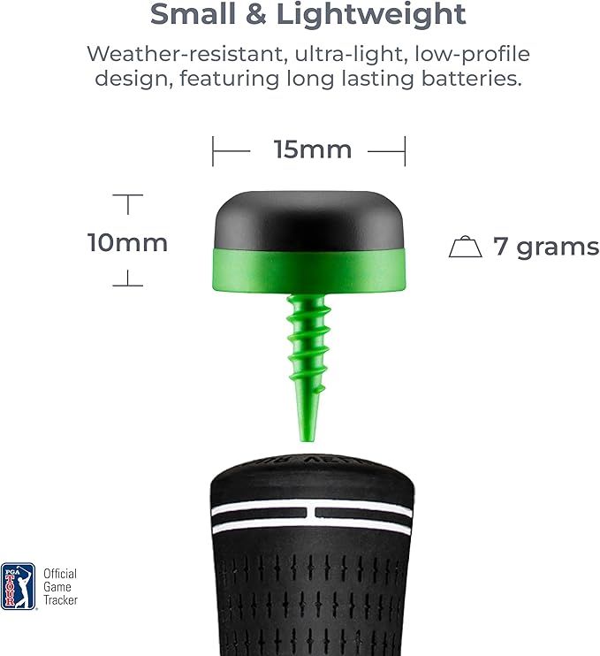 Arccos Smart Sensors: Automatic Golf Game Tracking System, A.I. Powered GPS Rangefinder & Smart Club Distances
