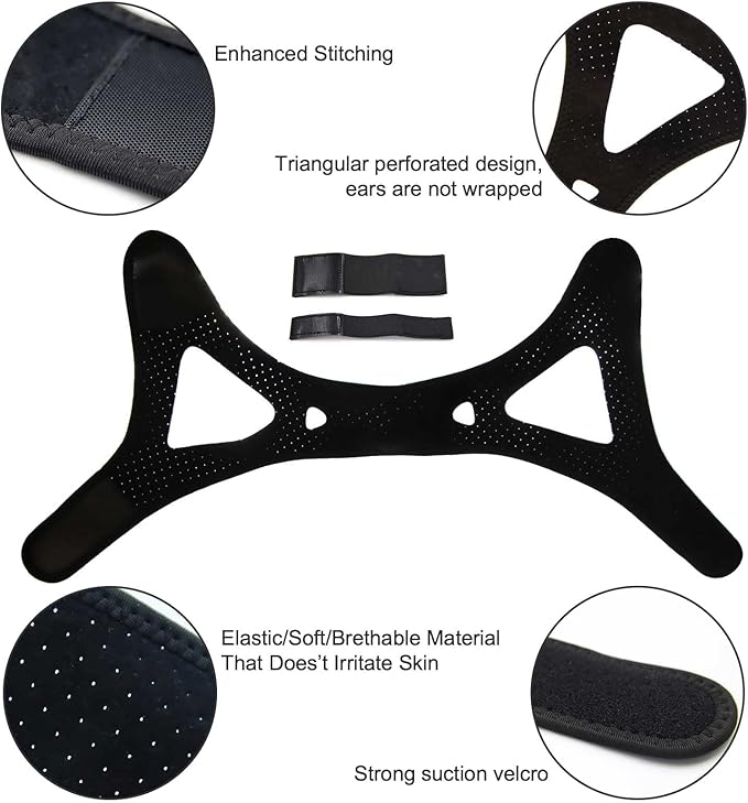 Chin Strap - Anti Snoring Chin Strap for Cpap Users