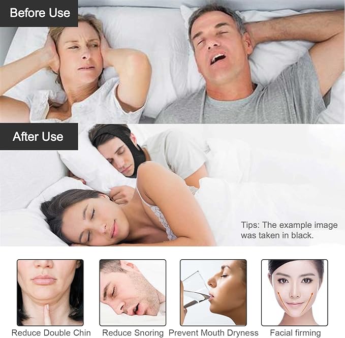 Chin Strap - Anti Snoring Chin Strap for Cpap Users