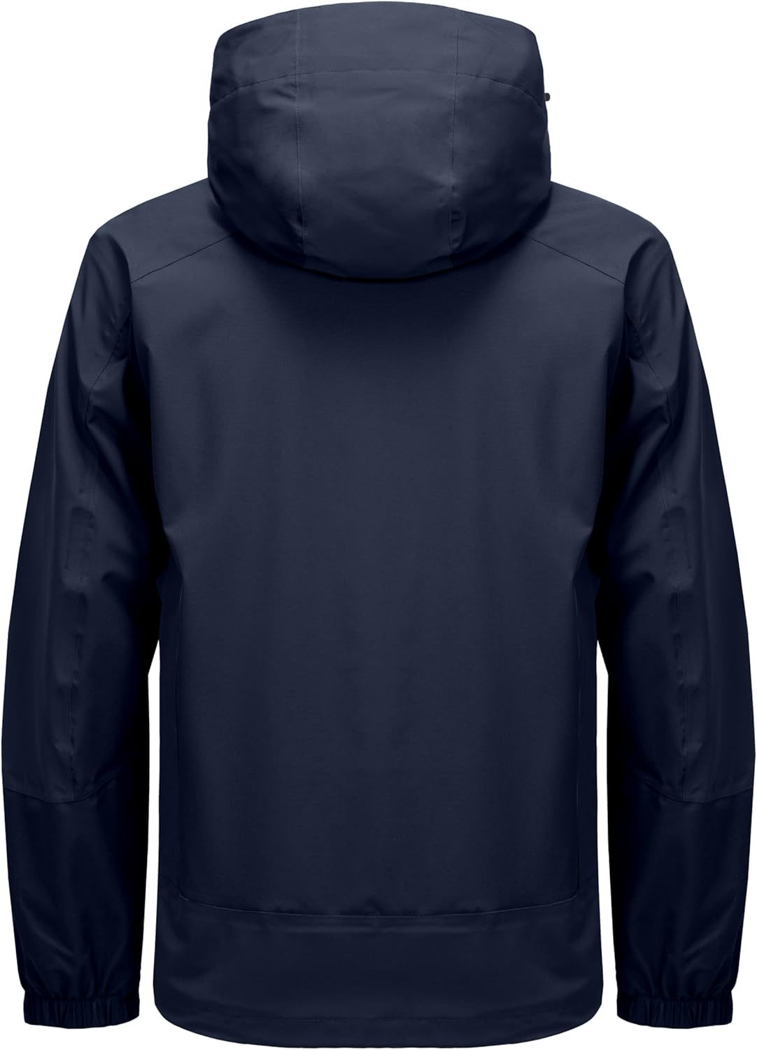 Little Donkey Andy Men's Waterproof Rain Jacket Outdoor Lightweight Hooded Raincoat for Hiking Golf Travel Fishing