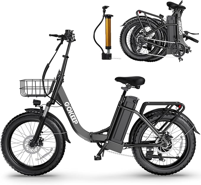 L20A Electric Bike for Adults – Rated 750W Fat Tire E-Bike with 52V 13Ah Battery, IPX65 Waterproof, Foldable Frame, and Advanced Safety Features