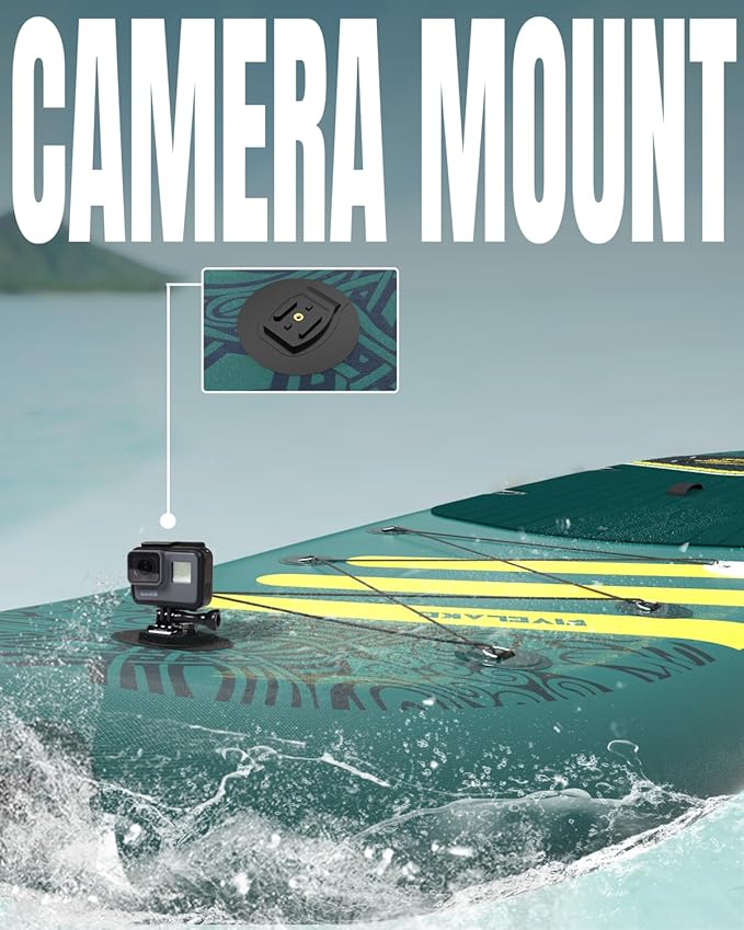 Inflatable Paddle Board 11' x 35'' Wide Stable Design,Stand Up Paddleboard with Sup Accessories Backpack,Pump,Ankle Leash,Adjustable Paddle,Non-Slip Comfort Deck for Adult Youth