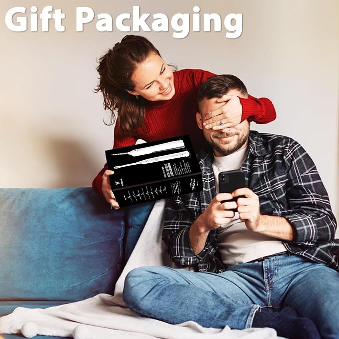 2-1 Oral Clean Kit- Water Dental flosser & Electric Toothbrush Combo- Brushing & Flossing- for Teeth Cleaning and Gum Health (White)