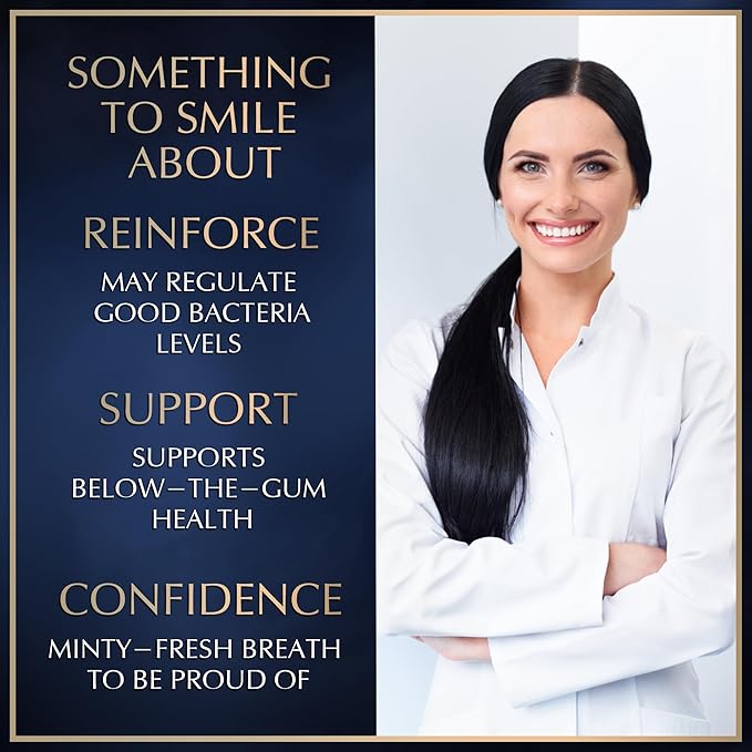 Oral Probiotic Mints - 3 Billion CFU for Dental Probiotics for Teeth and Gums - Best Breath Freshener with Lactobacillus Salivarius - Oral Health Probiotics for Bad Breath - 90 Tablets in Tins