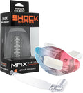 Shock Doctor Lip Guard, Adult and Youth Mouth Guard Football with Strap, Breathable Wide Opening Football Mouthpiece for Youth and Adults OSFA, Shock Doctor Mouth Guards, Max Airflow