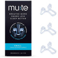 Mute by Rhinomed Nasal Dilator for Snore Reduction | Small 3pk | Increase Airflow | Anti Snoring Devices | Nasal Dilators for Sleeping | Internal Nasal Dilator | Snoring Solution | Transparent