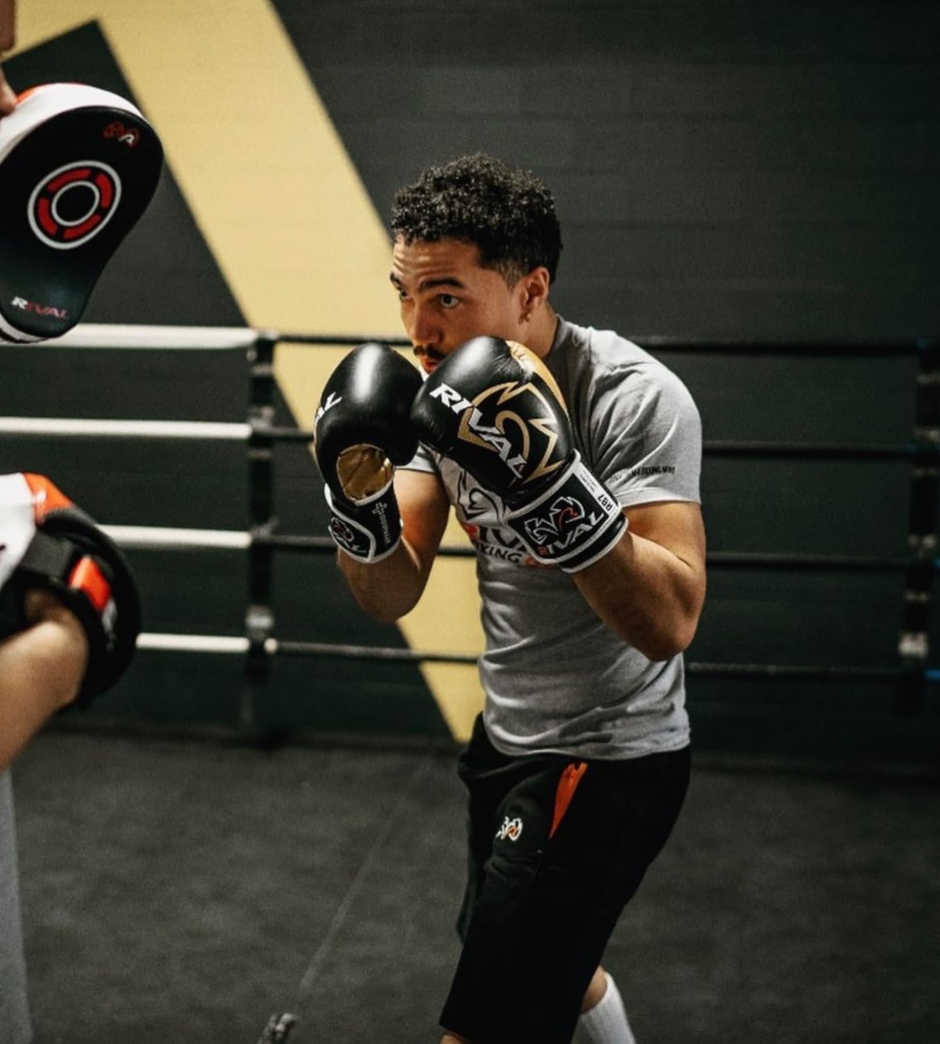 RIVAL Boxing RB7 Fitness Plus Bag Gloves, Ergo Strap System and High-Density Layered Padding for Heavy Bag and Mitt Work