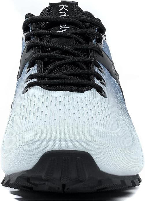 Kricely Men's Walking Shoes Breathable Lightweight Fashion Sneakers Non Slip Sport Gym Jogging Trail Running Shoes