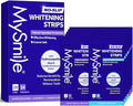 MySmile Teeth Whitening Strips, Hydroxyapatite-Infuse White Strips, Non-Sensitive Teeth Whitening with Soothing Natural Ingredients, Enamel-Safe, Residue-Free, Non-Slip, 14 Treatments Kit (28 Count)