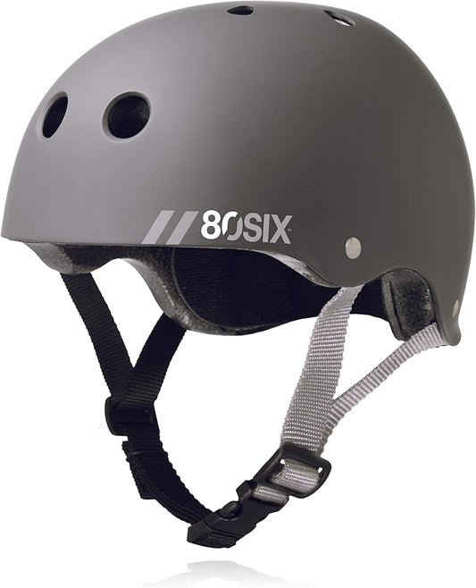 80SIX Triple Certified Multisport Helmet - Ideal for Bike, Scooter, Skateboard, Roller Skate and Inline Skate