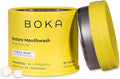 Boka Travel Size Mouthwash Tablets - Hydroxyapatite, Fluoride Free & Alcohol Free - Chewable Tablets to Freshen Breath, Kill Odor Quickly & Helps Remineralize Teeth - (90 Pcs, Citrus Mint)