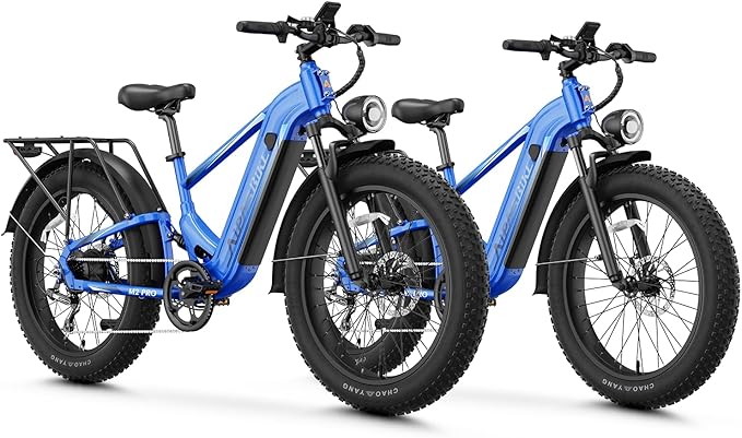 LEONX M2 Pro Electric Bike,1800W Motor Electric Bike for Adults, 26'' x 4.0'' Fat Tire Ebike with 48V 17.5AH Battery, 36MPH 85Miles Long Range Electric Mountain Bike, Up to 110 Nm