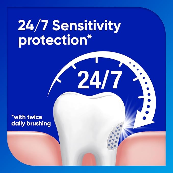 Sensodyne Extra Whitening Sensitive Teeth and Cavity Prevention Whitening Toothpaste, Amazon Exclusive, Cool Mint, Amazon Exclusive- 4 Ounces (Pack of 4)