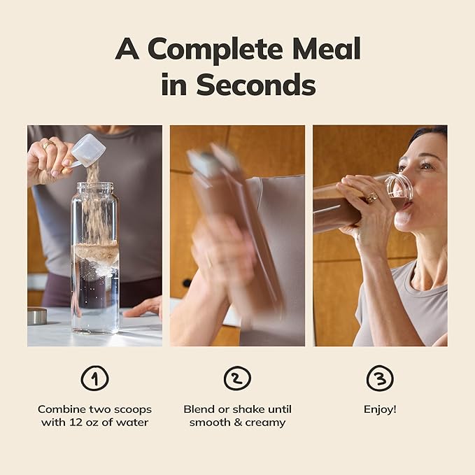 Ka’Chava Whole Body Meal Shake Coconut Acai 2 lb – Vegan Protein Powder with 85+ Superfoods & Greens – Plant-Based Meal Replacement – Probiotics & Digestive Enzymes – Gluten & Dairy Free (15 Servings)