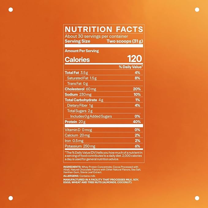 LTH Whey Protein - Trusted by Life Time Fitness Members - Grass-Fed Whey Protein Powder - with Amino Acids - Aids Lean Muscle & Recovery - Supports Immune & Liver Health - Chocolate (30 Servings)