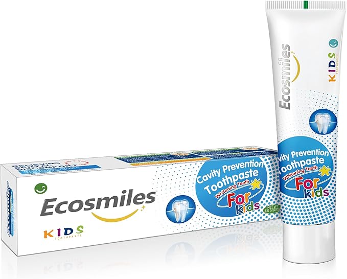 Fluoride Kids Low Foaming Cavity Repair Toothpaste with Hydroxyapatite, Xylitol for Sensitive Teeth, Cavity Prevention, SLS-Free, Safe for Toddlers, Anticavity, Non-Toxic Fruit, 3.52oz