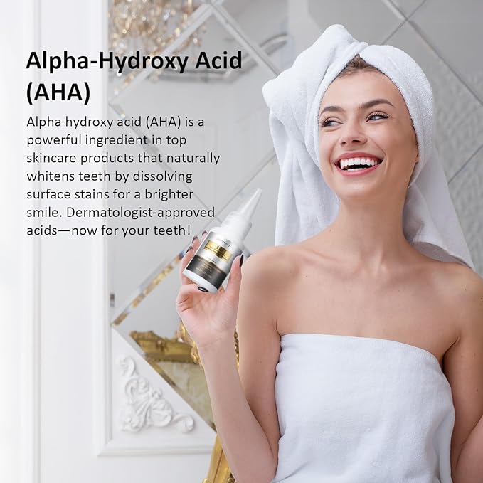 Nano Hydroxyapatite & Alpha-Hydroxy Acid Ampoule Toothpaste – Advanced Enamel Repair & Gentle Whitening, 5X More Effective Remineralization, pH Balancing, Cavity Prevention