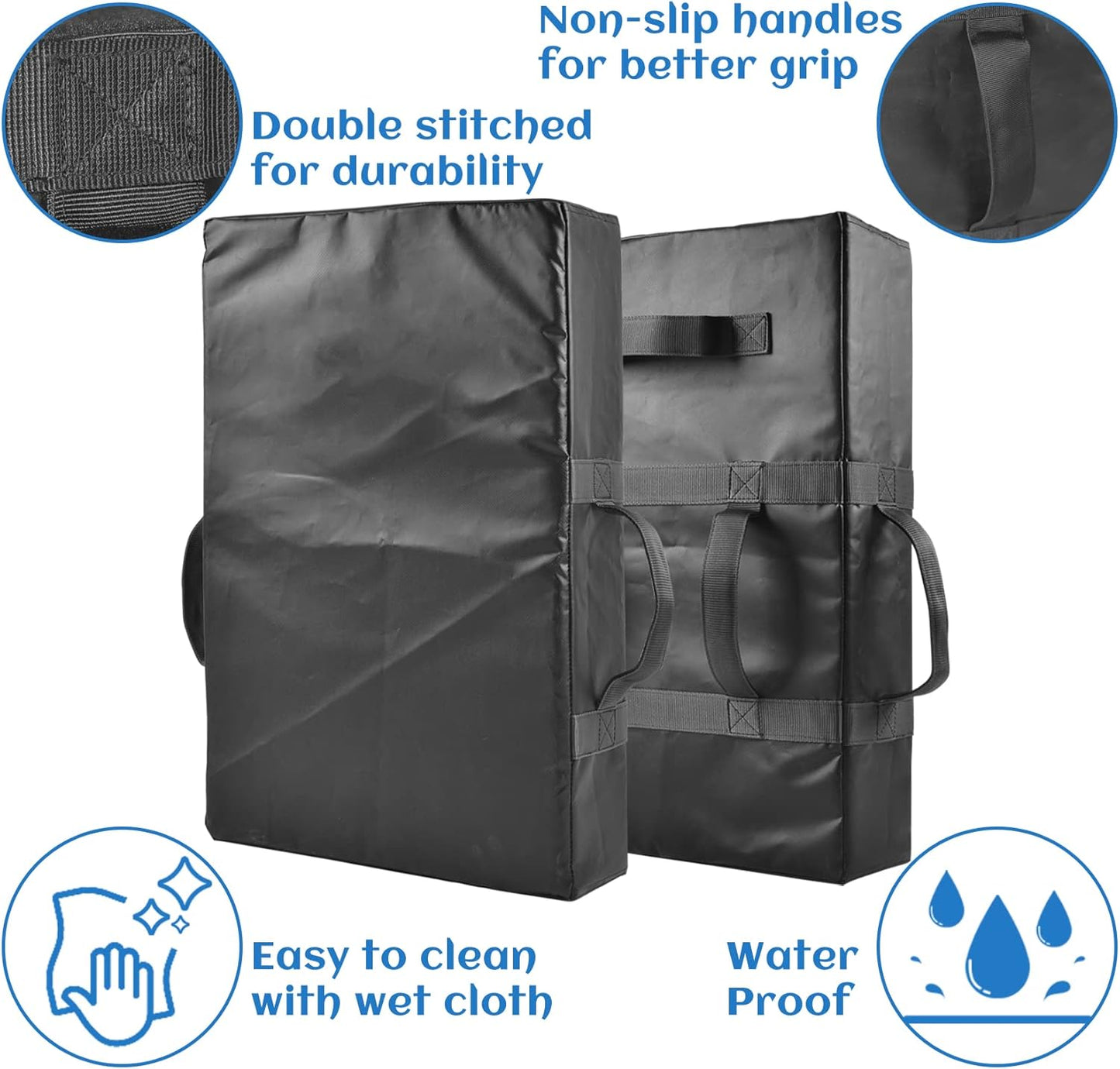 Kicking Shield Pad: Martial Arts Blocking Pad for Thai Karate Taekwondo Body Protector 16 x24 x5.5inch