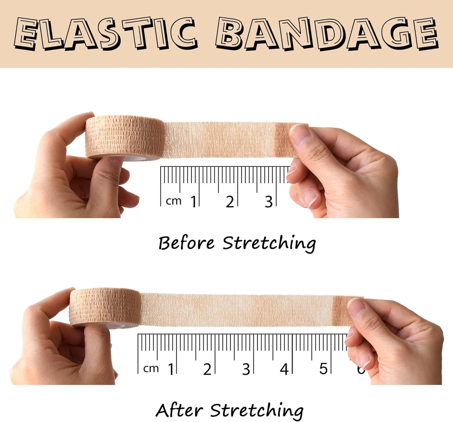 8 Pack 1 in x 5 Yards Cohesive Wrap Self Adhesive Bandage Wrap Elastic Self Adherent Wrap Self Stick Vet Tape for Athletic, Wrist, Ankle, Knees, Pets (Dark Purple)