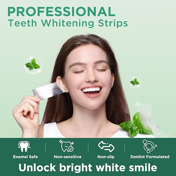 Teeth Whitening Strips for Teeth Sensitive - Professional Whitening Strips for Teeth at Home,36 Strips Teeth Whitening Kit