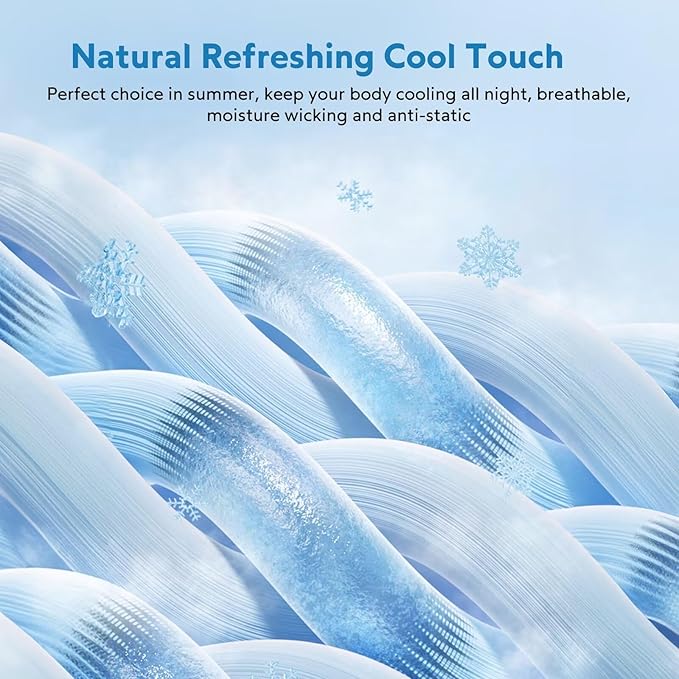 HOMFINE Cooling Blankets for Hot Sleepers - Summer Blanket Thin Lightweight Breathable Soft Double Side Enhanced Cooling for Bed Couch Sofa, Keep Cool for Night Sweats (Dark Blue, 60 x 80 inches)