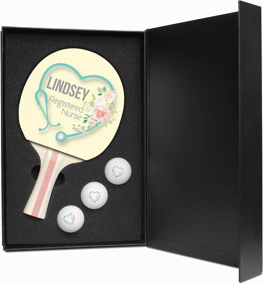 Infusion Table Tennis Paddle and Balls Gift Box Set