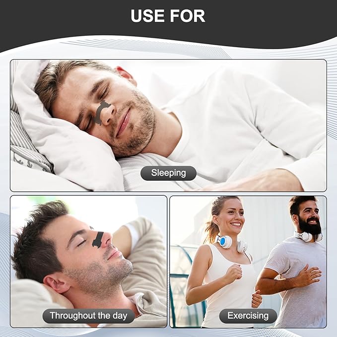 MQ 100ct Nasal Strips for Snoring Black Nose Strips for Breathing Extra Strength Snore Strips to Open Nasal Passages, Relieve Nasal Congestion