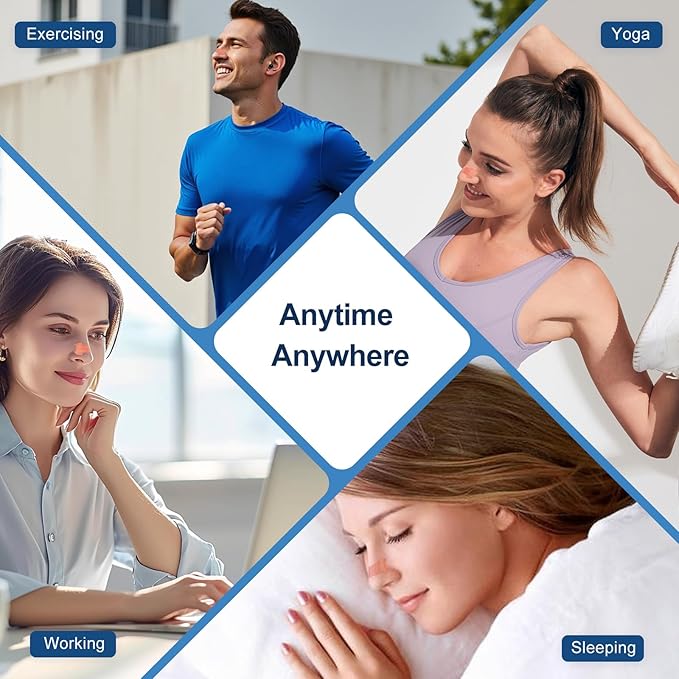 100PCS Nasal Strips for Snoring, Nose Strips for Breathing, Snore Stopper, Nasal Congestion Relief, and Better Sleep Aid