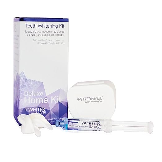 Deluxe Teeth Whitening Kit to Eliminate Teeth Discoloration While Fighting Plaque Bacteria, Teeth Whitening Set for A Stronger Enamel