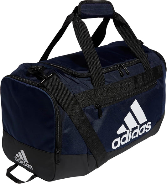 adidas Unisex Defender 4.0 Gym Duffel Bag for Men and Women, Team Navy Blue, Small (38L)