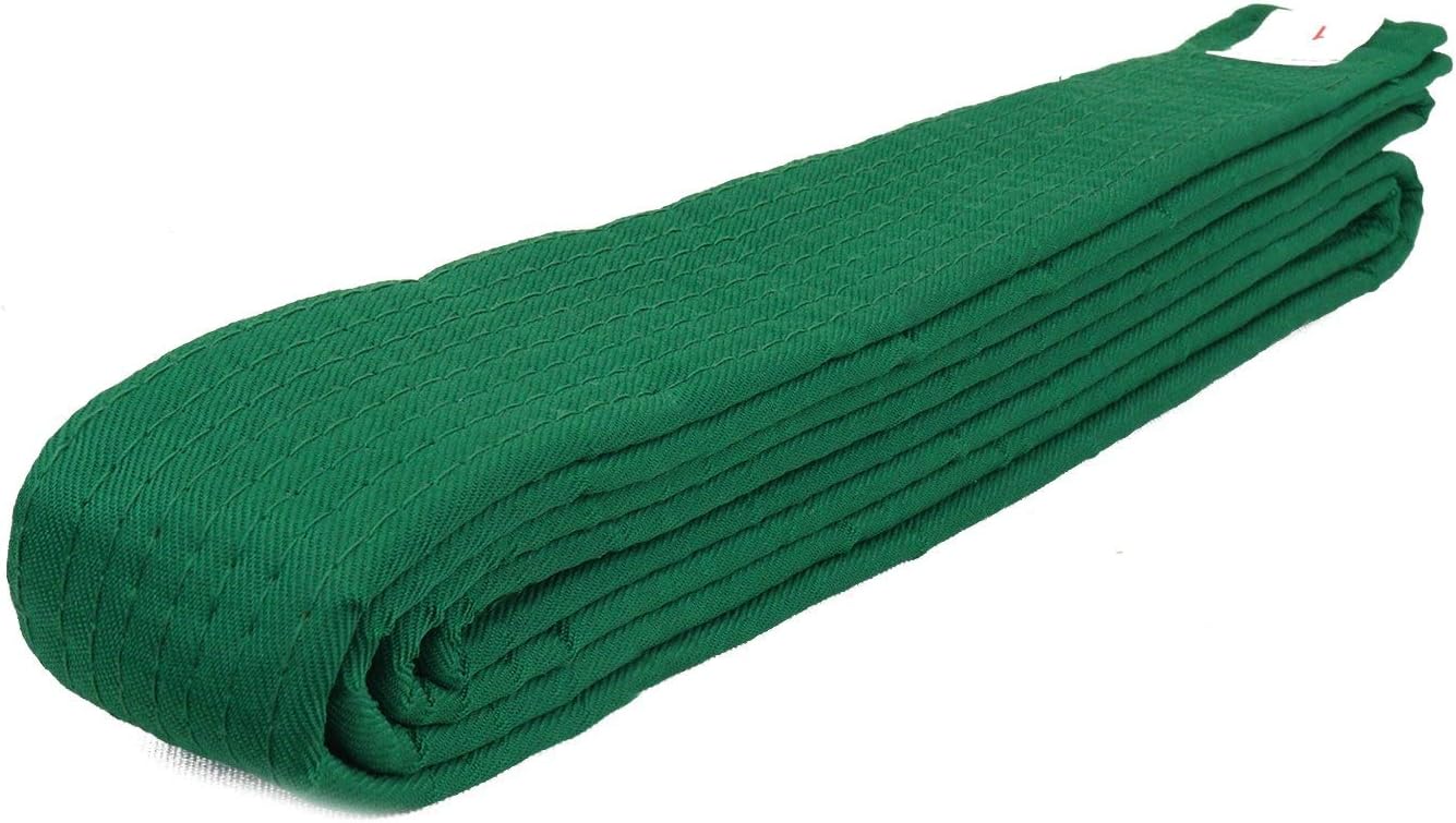 AAMA Plain Color Belt for Martial Arts - Taekwondo Karate Judo Aikido