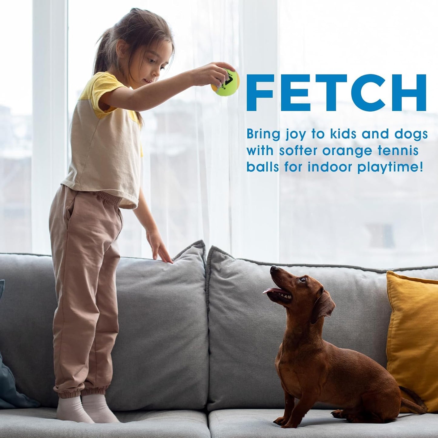 LITIAN Kids Tennis Balls – 50% 75% Low Compression Red Orange Balls with Durable Felt – Softer Than Regular Tennis Balls, Great for Youth Training & Dog Play (12 & 30 Pack)