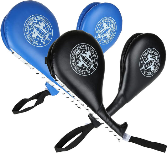 4PCS Taekwondo Kick Pad, Target TKD Kicking Pad, Karate Training Striking Pads, Kickboxing Training Pads, Martial Arts Training Equipment Targets Training Paddles for Kickboxing Karate Training Sports