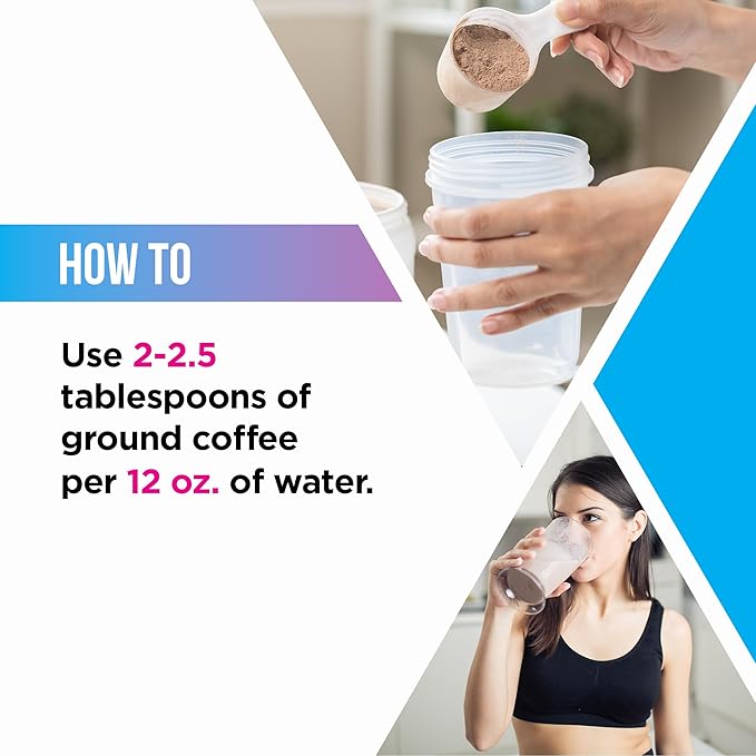 Livingood Daily Coffee with Moringa, Ground Decaf Coffee with Plant Based Ingredients for Daily Wellness, Made with Moringa Powder, Organic, Non GMO, Vegan, Gluten Free, 20 Servings, 12 oz Bag