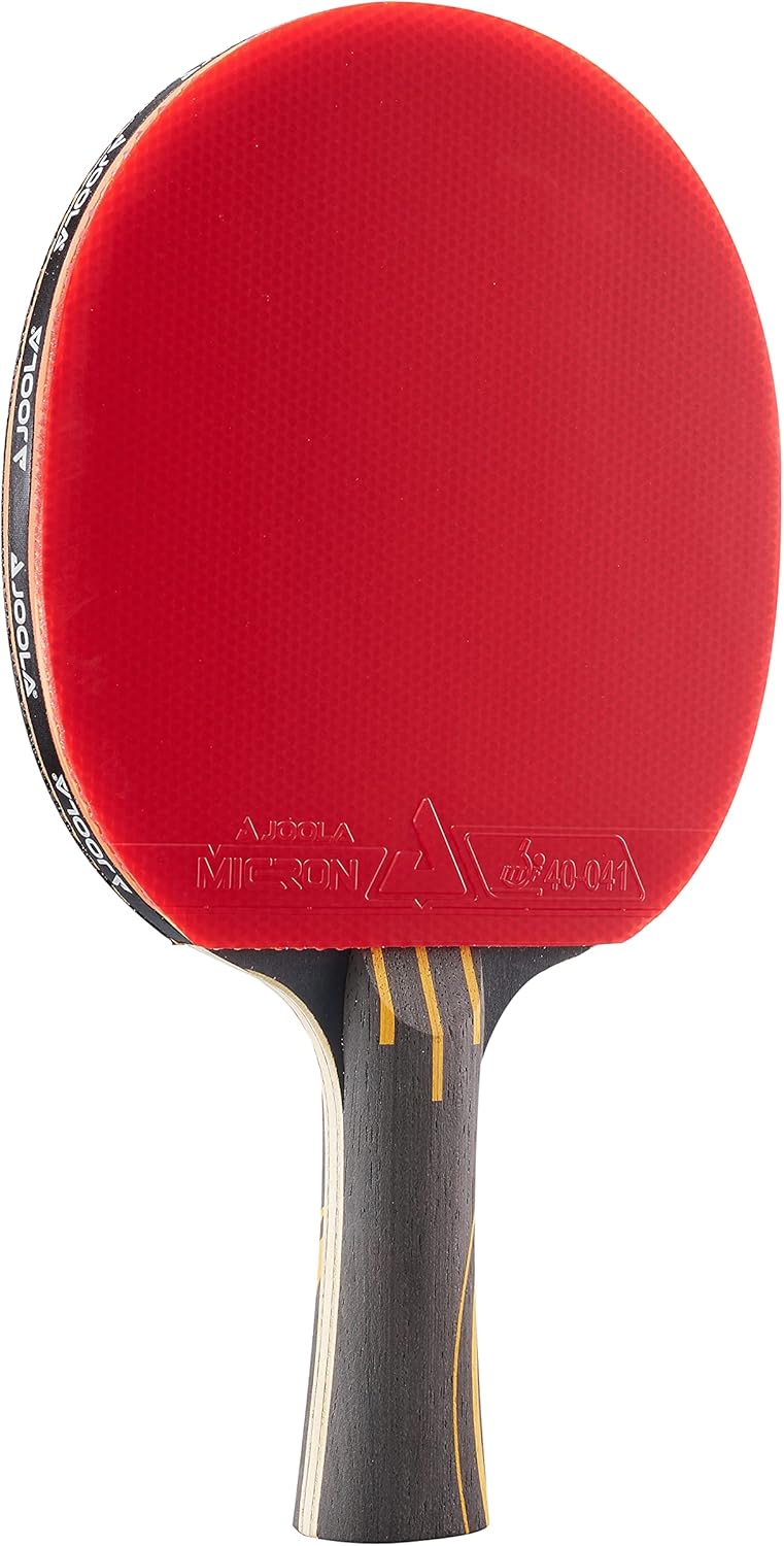 JOOLA Infinity Overdrive - Professional Performance Ping Pong Paddle with Carbon Kevlar Technology - Black Rubber on Both Sides - Competition Table Tennis Racket for Advanced Training - Extreme Speed