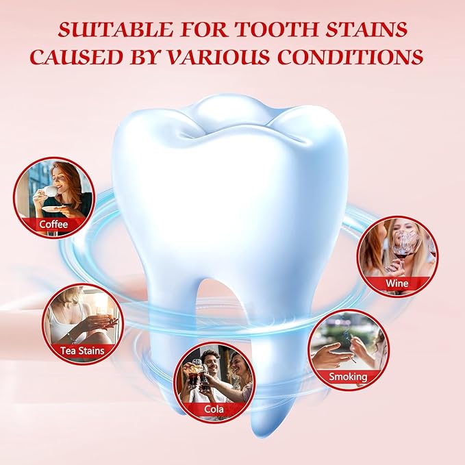 SP-6 Probiotic Whitening Toothpaste, Enhanced Formula with 6 Probiotics for Teeth Whitening and Gum Health, Enamel-Safe, Fluoride-Free, Fresh Mint Flavor, 4.6oz (4)