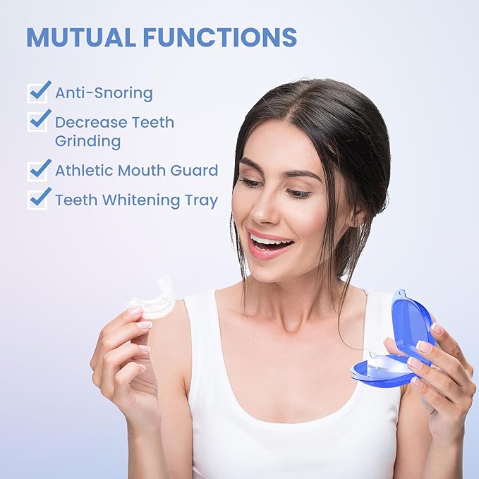 S martGuard Anti-Snore Device: Anti-Snoring Device for Stop Snoring Solution for Men and Women-U01
