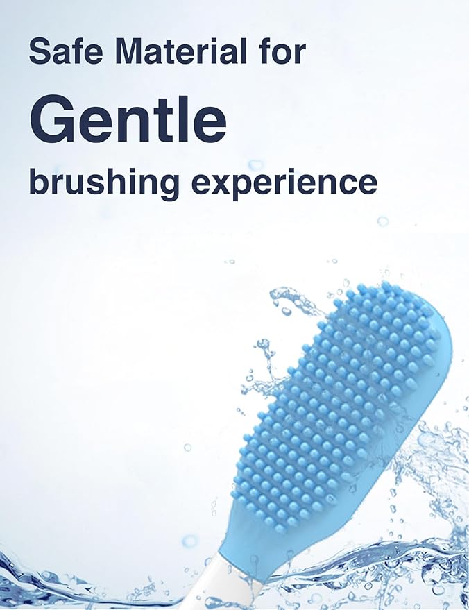 Tongue Scraper Heads for Most U-Shaped Electric Toothbrush – Gentle & Effective Tongue Cleaner, Fresh Breath, 2 Pack, Replacement Brush Heads