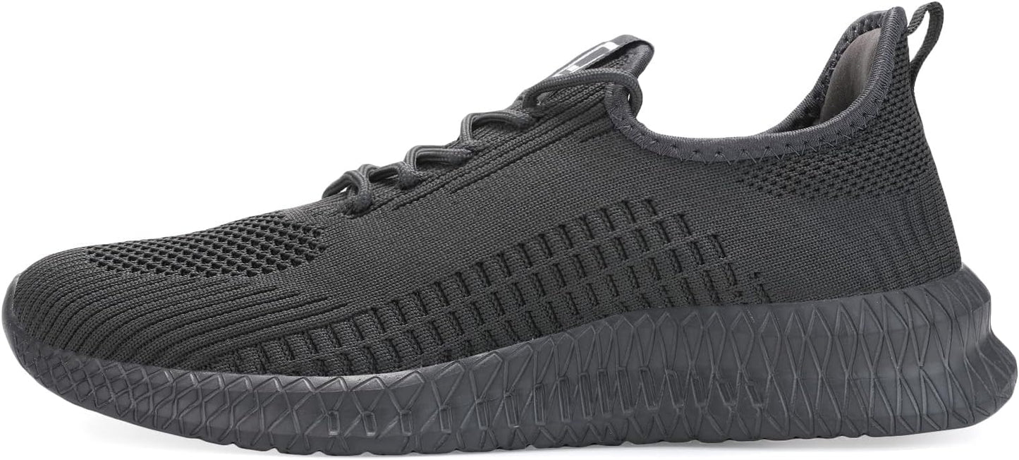 LCGJR Men's Running Shoes Ultra Lightweight Breathable Comfortable Walking Shoes Casual Fashion Sneakers Mesh Workout Shoes