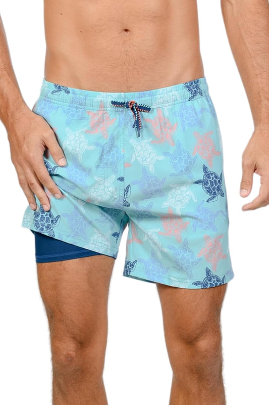 INGEAR Men's Athletic Stretch Workout Shorts Gym Quick Dry Running Trunks Boxer Lining