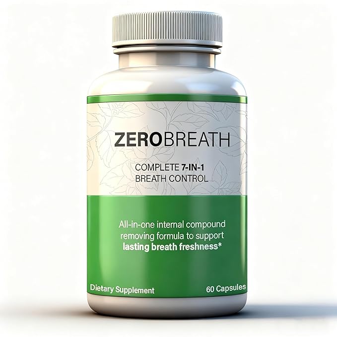 7-in-1 bad breath solution丨Zero Breath Bad Breath Capsules Eliminate Bad Breath at it's Source & Feel Confident in Every Conversation