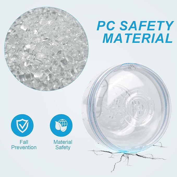 Retainer Cleaner Case,Double Layer No-Leak Denture Cup for Soaking Dentures, Denture Bath for Invisalign Aligner,Retainers,Mouth Guard,Night Guard (Transparent)