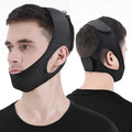 Chin Straps for Snoring, Anti Snoring Chin Strap Devices, Vosaro Jaw Strap for Sleeping with Men Women Closer, Soft Adjustable and Breathable for User Keep Closed While Sleeping for Snorers
