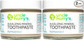 Uncle Harry's Peppermint Remineralizing Toothpaste | Natural Whitening Tooth Paste Freshens Breath & Promotes Enamel | Vegan Fluoride Free Toothpaste (2 Pack)