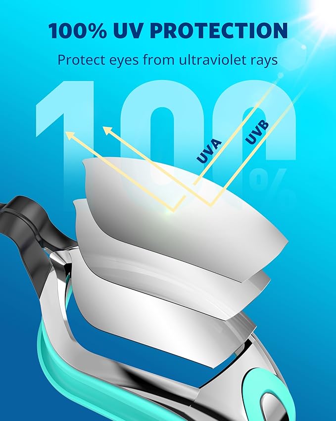 Aegend Swim Goggles, Swimming Goggles No Leaking Full Protection Adult Men Women Youth